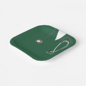 看護学校卒業党紙プレート ペーパープレート (傾斜あり)