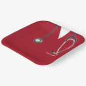 看護学校卒業党紙プレート ペーパープレート (傾斜あり)