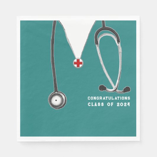 看護学校卒業党 スタンダードランチョンナプキン (正面)