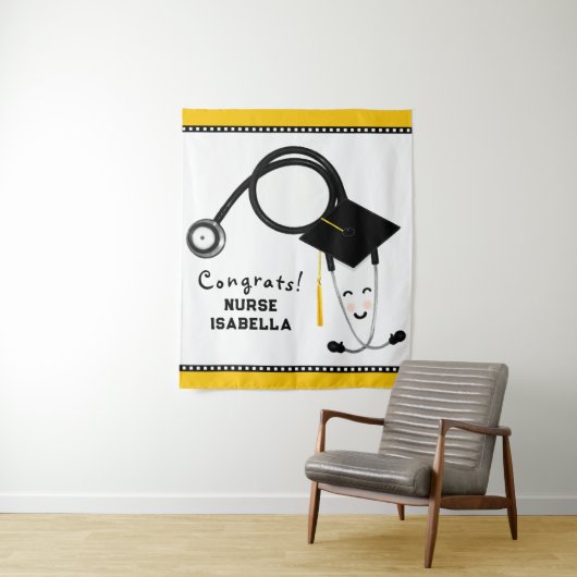 看護学校卒業党 タペストリー (インサイチュ)