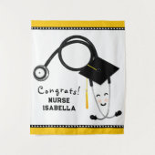 看護学校卒業党 タペストリー (正面)