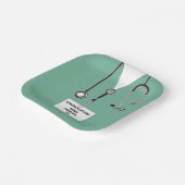 看護学校卒業党 ペーパープレート (傾斜あり)