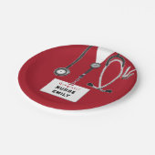 看護学校卒業党 ペーパープレート (アングル)