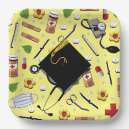 看護学校卒業党 ペーパープレート