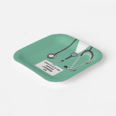 看護学校卒業党 ペーパープレート (傾斜あり)