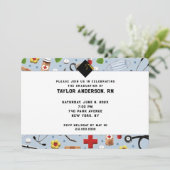 看護学校卒業党 招待状 (スタンド正面)