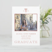 看護学校卒業写真バラ金ゴールド 案内状 (スタンド正面)