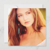 看護学校卒業写真 招待状 (裏面)