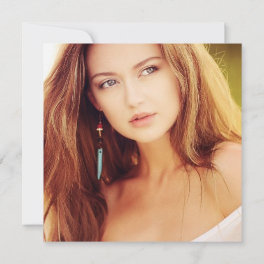 看護学校卒業写真 招待状 (裏面)