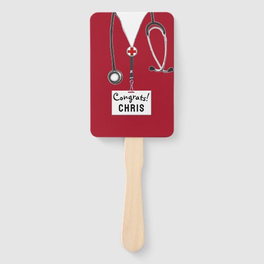 看護学校卒業式ハンドファン ハンドファン (正面)