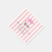 看護学校卒業式  スタンダードカクテルナプキン (角)