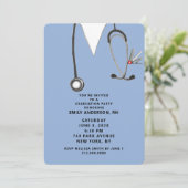 看護学校卒業式 招待状 (スタンド正面)