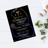 看護学校卒業招待状 招待状