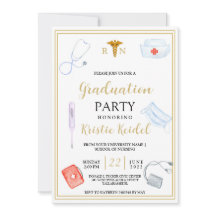 看護学校卒業招待状