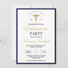 看護学校卒業招待状 招待状