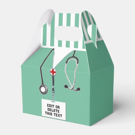 看護学校卒業特典ボックス フェイバーボックス (正面サイド)