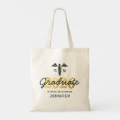 看護学校卒業生 | 2023年トートバッグのクラス トートバッグ (裏面)