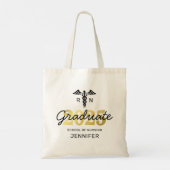 看護学校卒業生 | 2023年トートバッグのクラス トートバッグ (裏面)