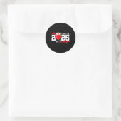 看護学校卒業生 – Cl Of 2025 -ナース学 ラウンドシール (バッグ)