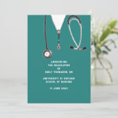 看護学校卒業発表 案内状 (スタンド正面)