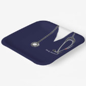 看護学校卒業紙プレート ペーパープレート (傾斜あり)