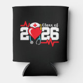 看護学校卒業2026年ナース卒業 缶クーラー (正面)