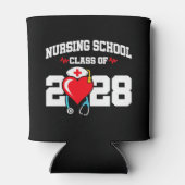 看護学校卒業2028年ナース卒業 缶クーラー (裏面)