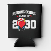 看護学校卒業2030年ナース卒業 缶クーラー (正面)