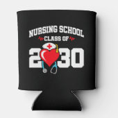 看護学校卒業2030年ナース卒業 缶クーラー (裏面)
