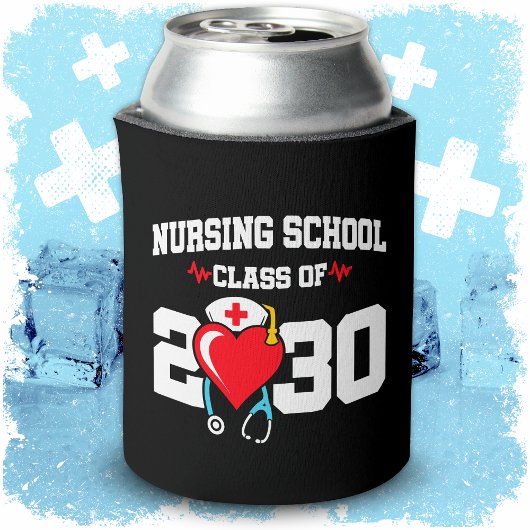 看護学校卒業2030年ナース卒業 缶クーラー