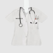 看護学校卒業 オーナメント (裏面)