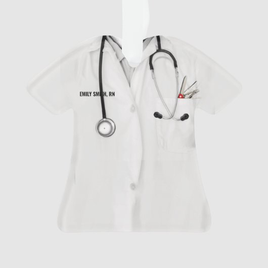 看護学校卒業 オーナメント (正面)