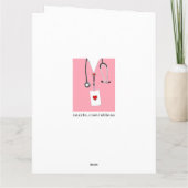 看護学校卒業 カード (裏面)