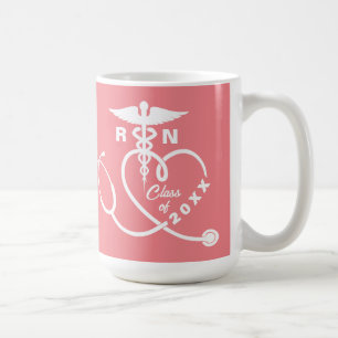 看護学校卒業 コーヒーマグカップ