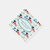 看護学校卒業 スタンダードカクテルナプキン (角)