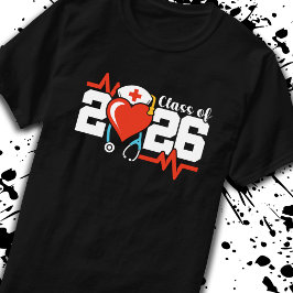 看護学校卒業 – ナース卒業2026 Tシャツ
