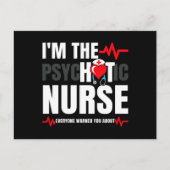 看護学校卒業 – ナース感謝 ポストカード (正面)