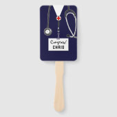 看護学校卒業 ハンドファン (正面)