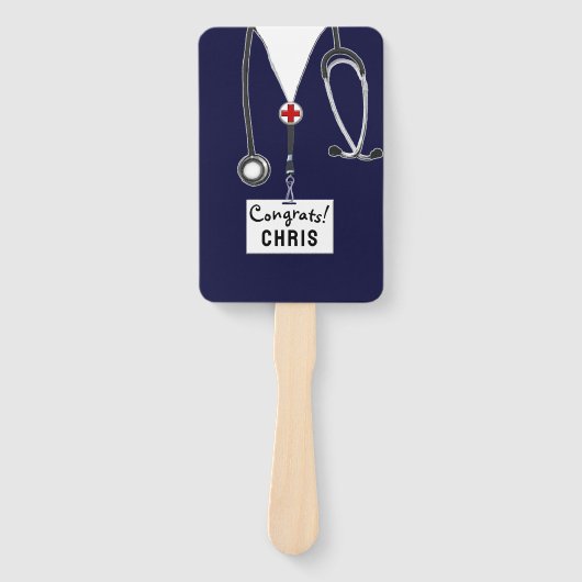 看護学校卒業 ハンドファン (正面)