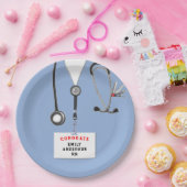 看護学校卒業 ペーパープレート (パーティー)