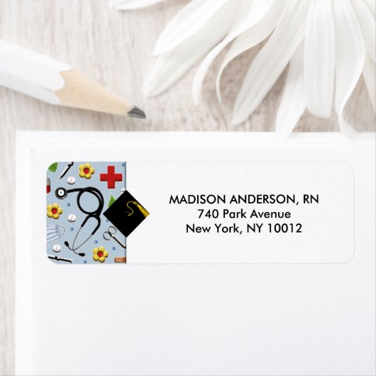 看護学校卒業 ラベル (インサイチュ)