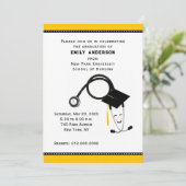 看護学校卒業 招待状 (スタンド正面)