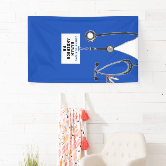 看護学校卒業 横断幕 (インサイチュ)