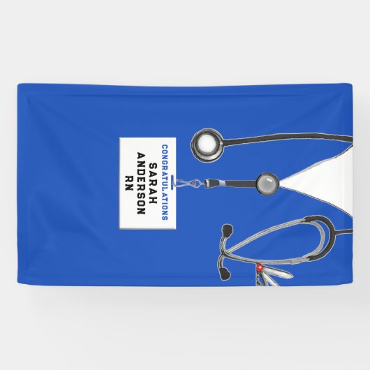 看護学校卒業 横断幕 (横)