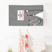 看護学校卒業 横断幕 (インサイチュ)