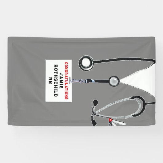 看護学校卒業 横断幕 (横)