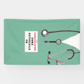 看護学校卒業 横断幕 (横)