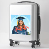 看護学校卒業、nclex rn試験に合格 シール (スーツケース)