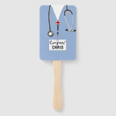 看護学校又は医学校の卒業 ハンドファン (裏面)