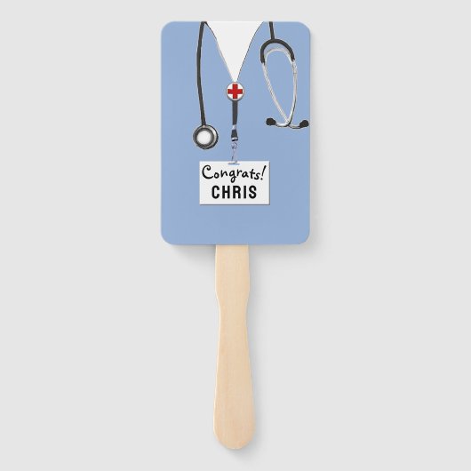 看護学校又は医学校の卒業 ハンドファン (裏面)